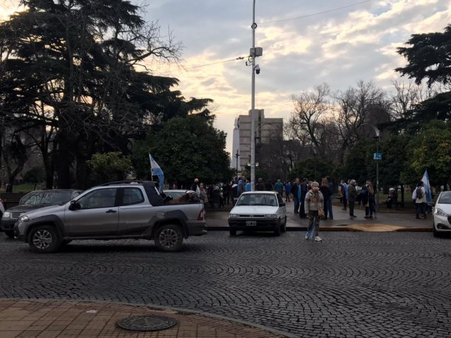 En Tandil también hubo movilización en el 9 de julio